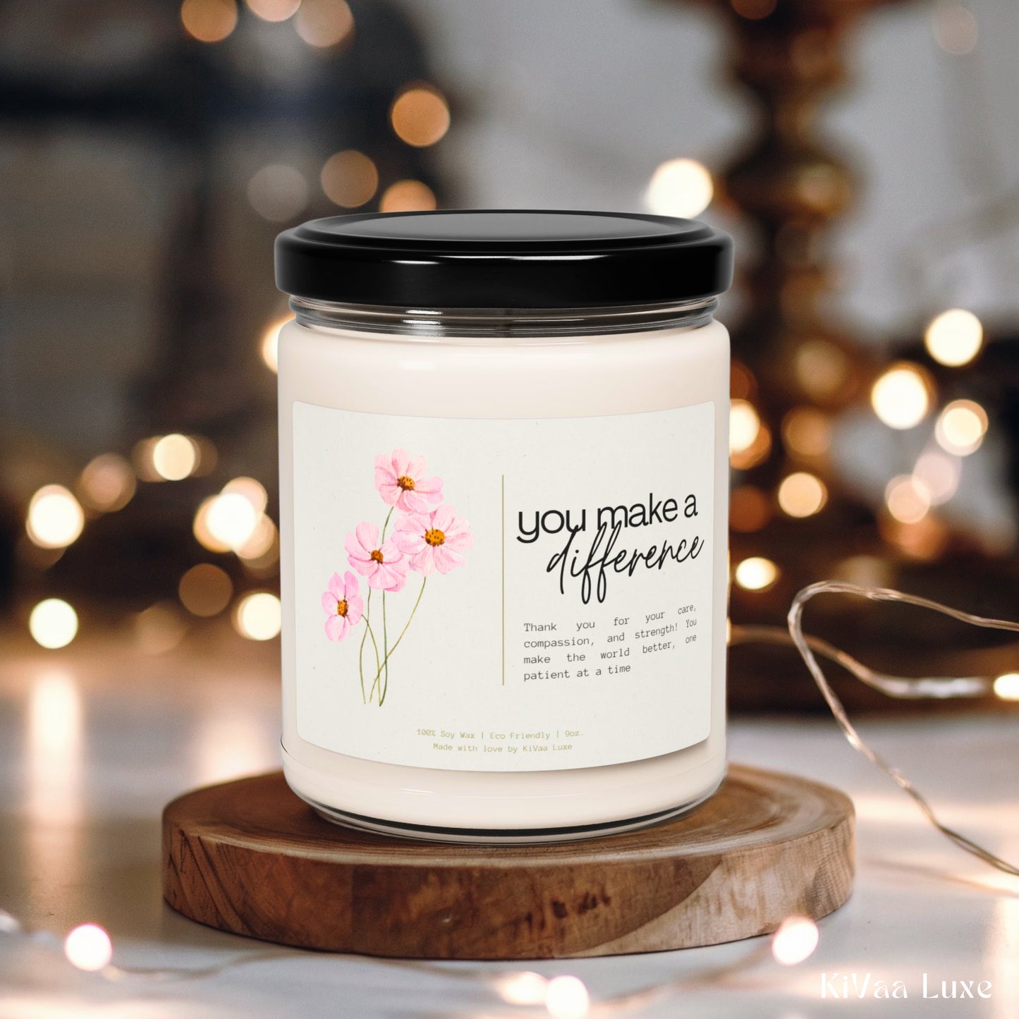 Personalized Thank You Gift for Nurse or Friend - You Make A Difference