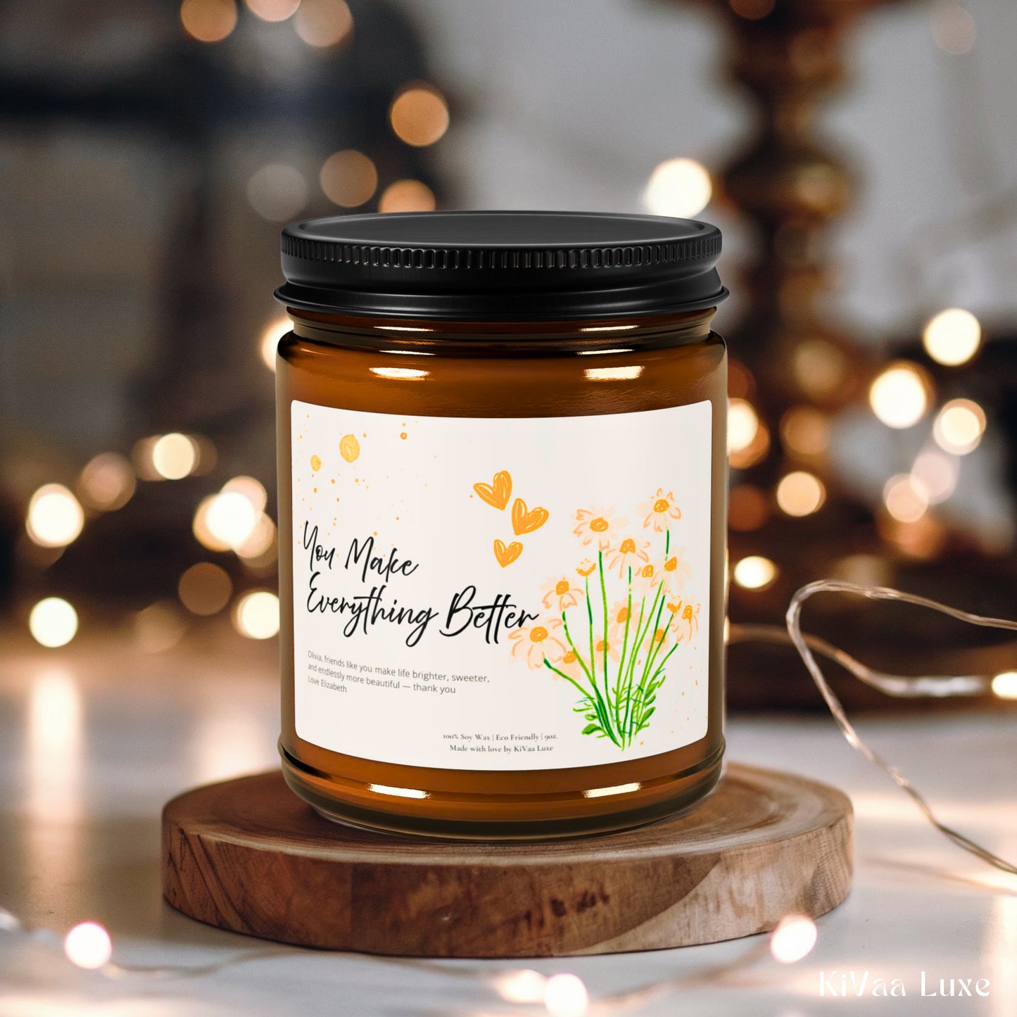 Personalized Thank You Gift for Best Friend - You Make Everything Better