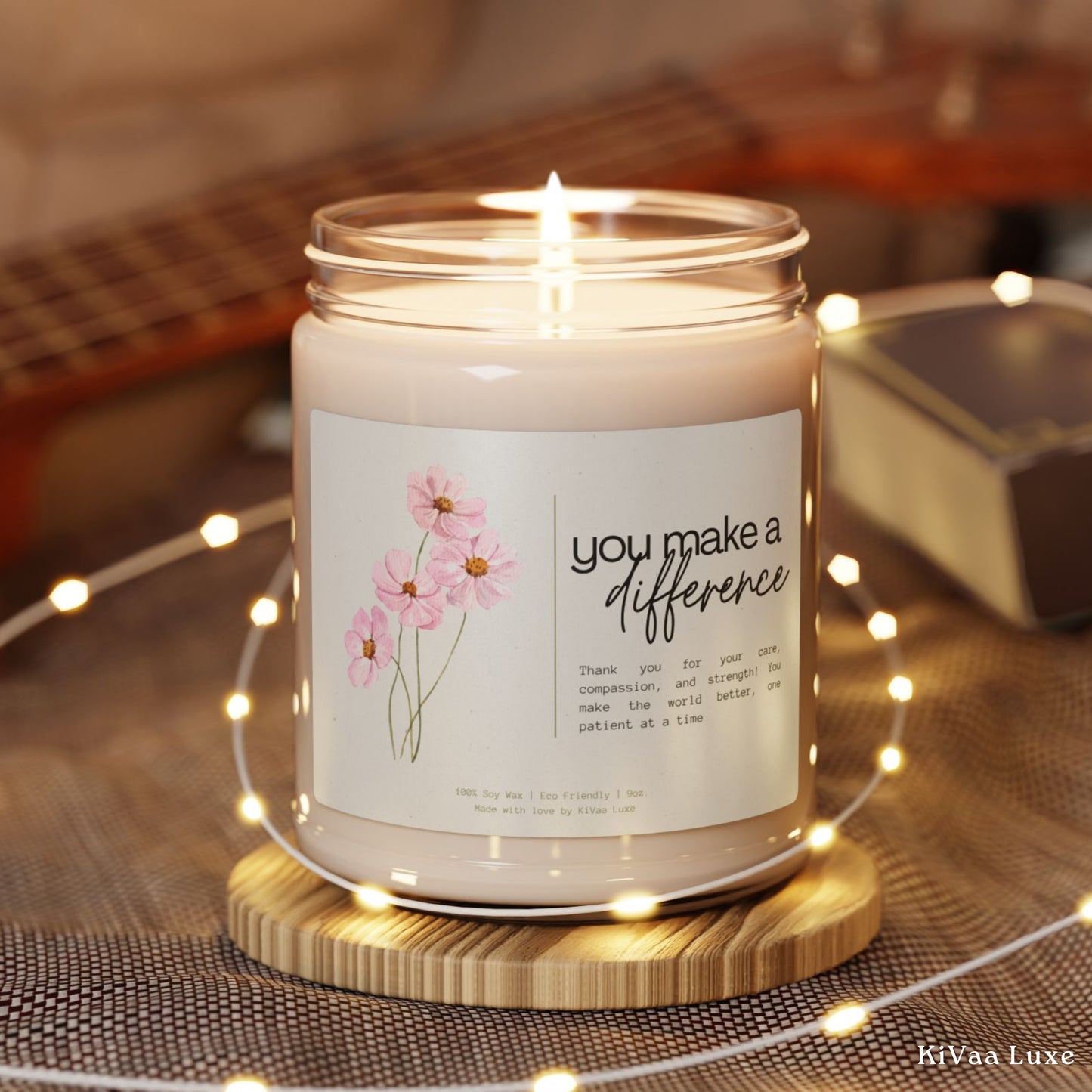 Personalized Thank You Gift for Nurse or Friend - You Make A Difference