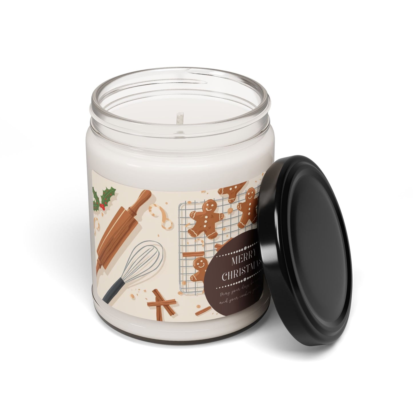 Christmas Holiday Baking Candle