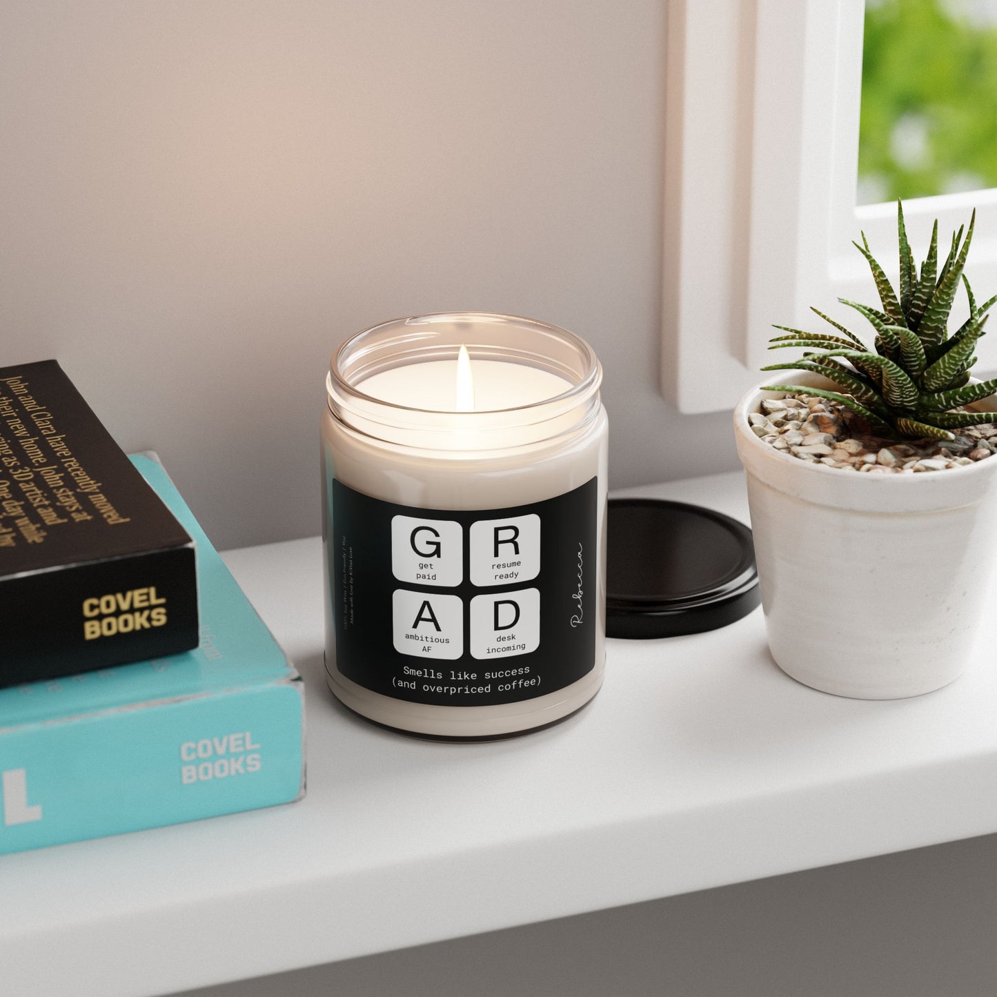 Personalized Graduation Candle