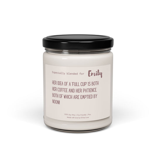 Personalized Candle For Coffee Lover Teacher