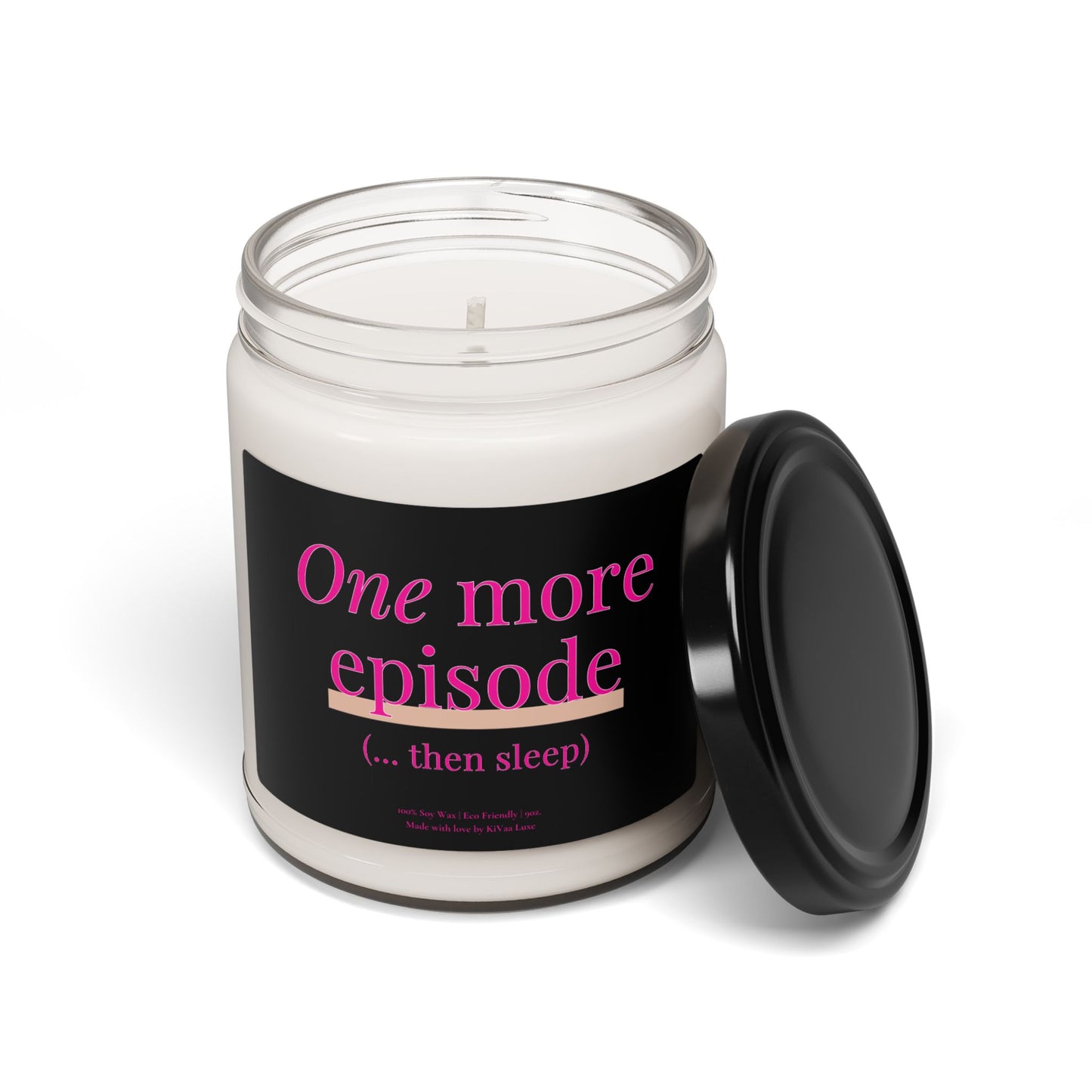 One More Episode Then Sleep Candle – Funny Gen Z Soy Candle