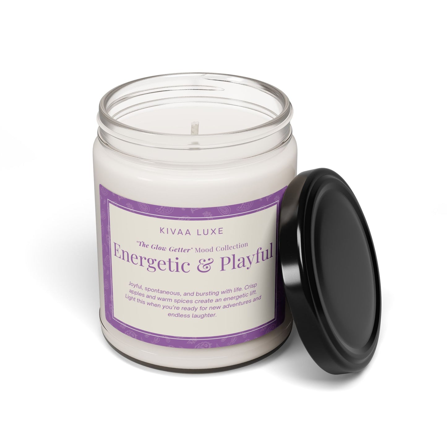 Energetic & Playful Aromatherapy Mood Candle