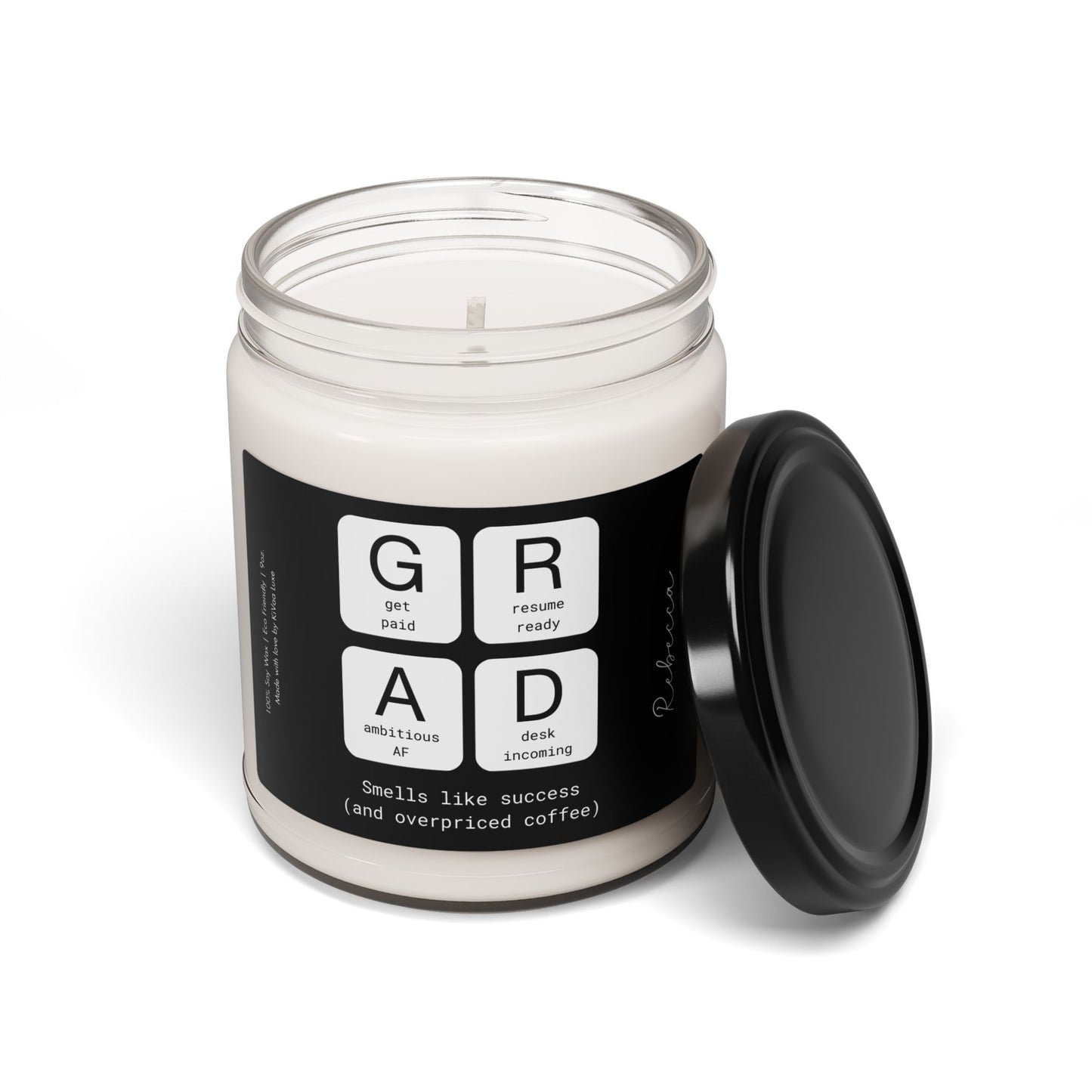 Personalized Graduation Candle