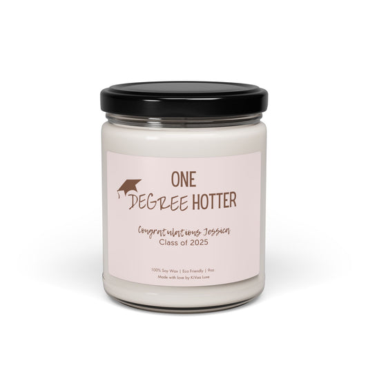 Personalized Graduation Candle