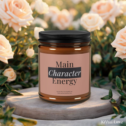 “Main Character Energy Candle – Gen Z Humor Soy Candle