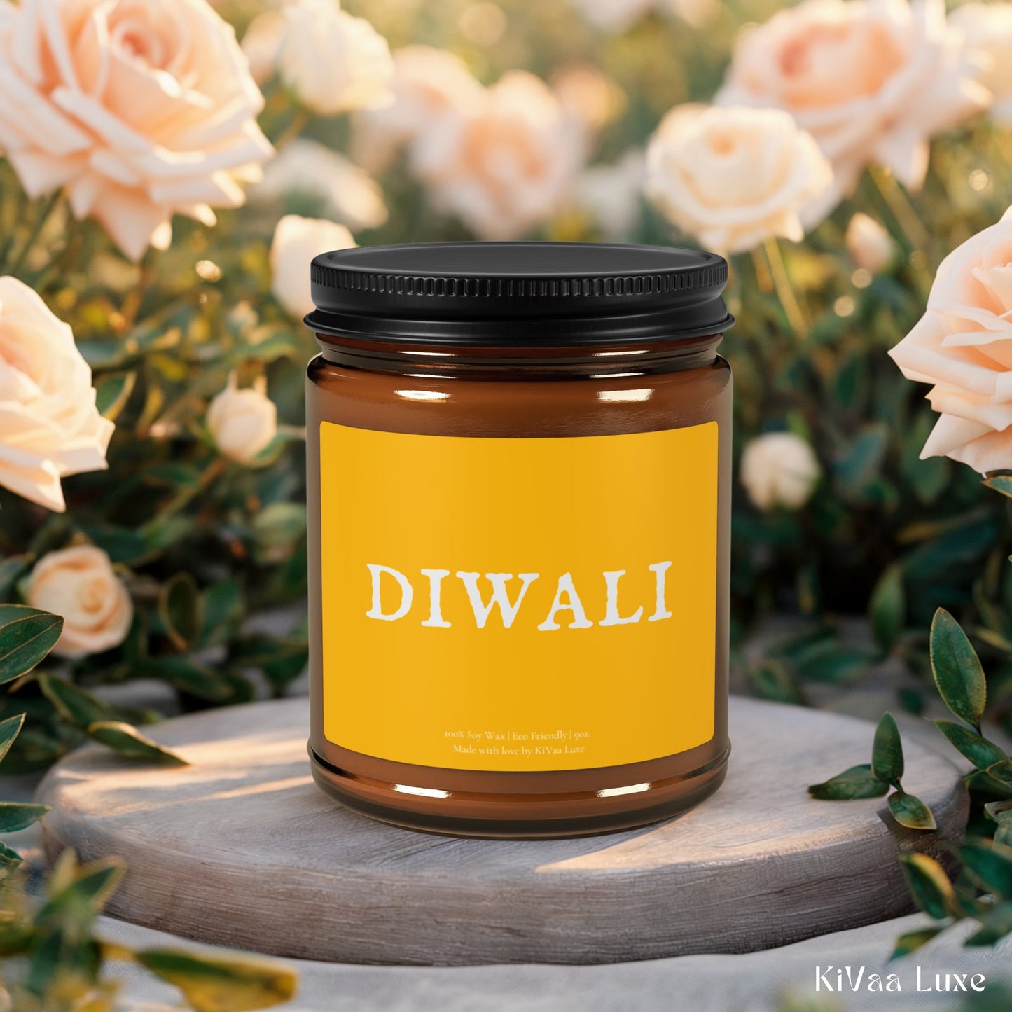 Diwali Festival Candle Minimalistic