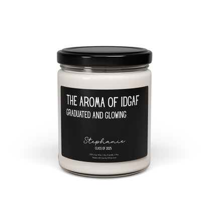 Personalized Graduation Candle