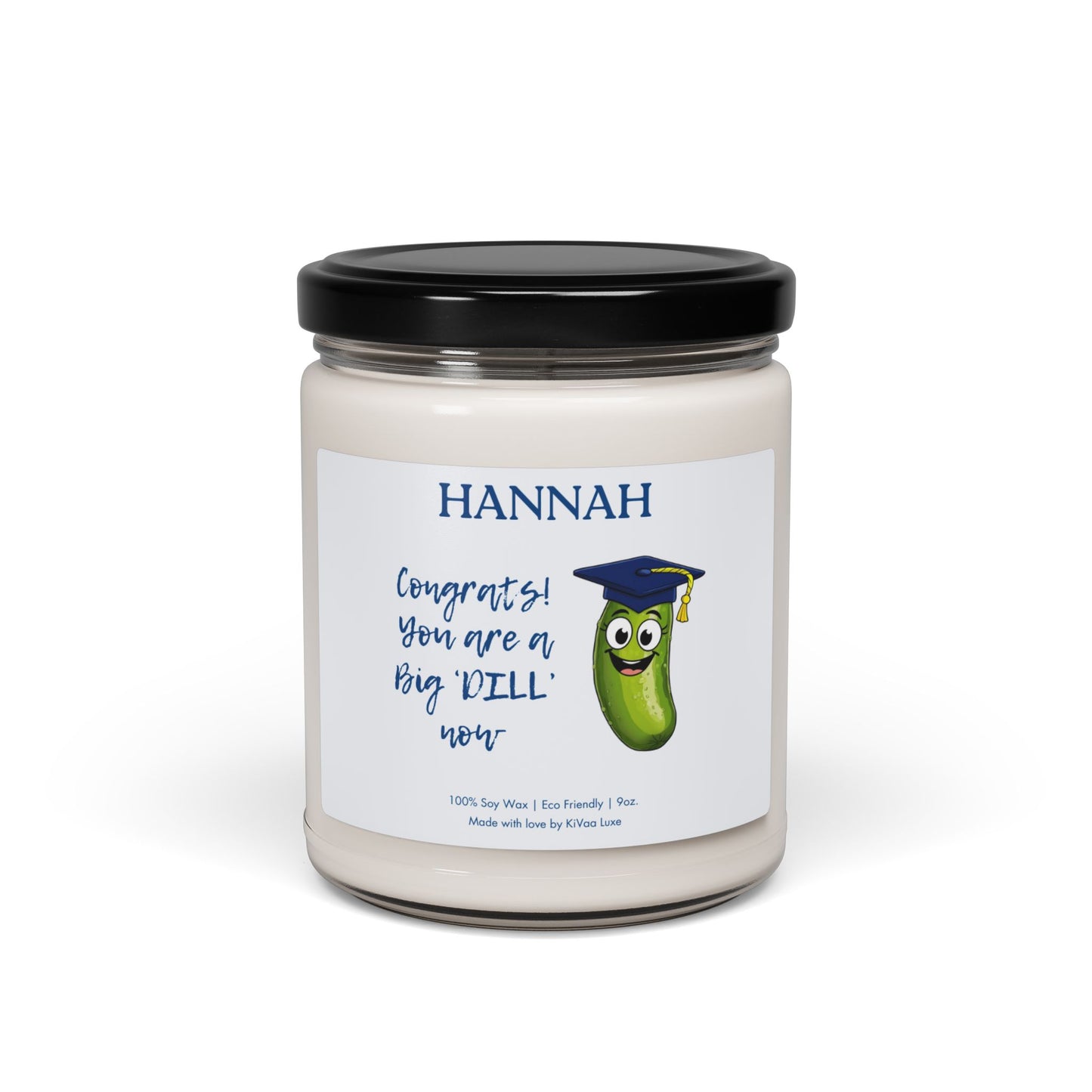 Funny Personalized Graduation Candle