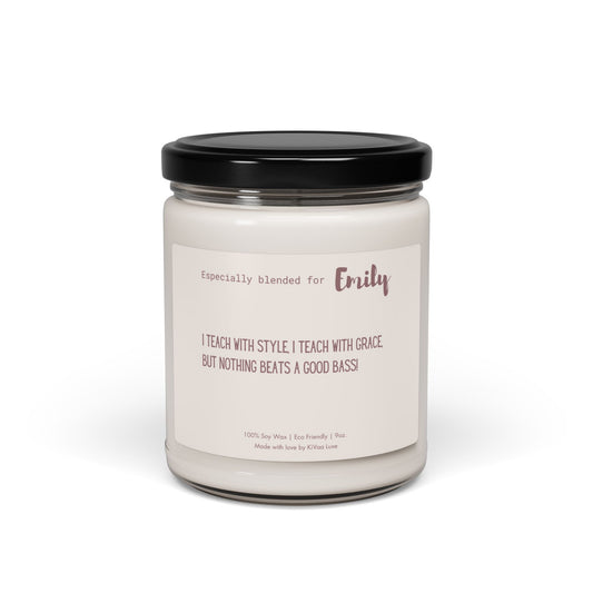 Personalized Candle For Music Lover Teacher