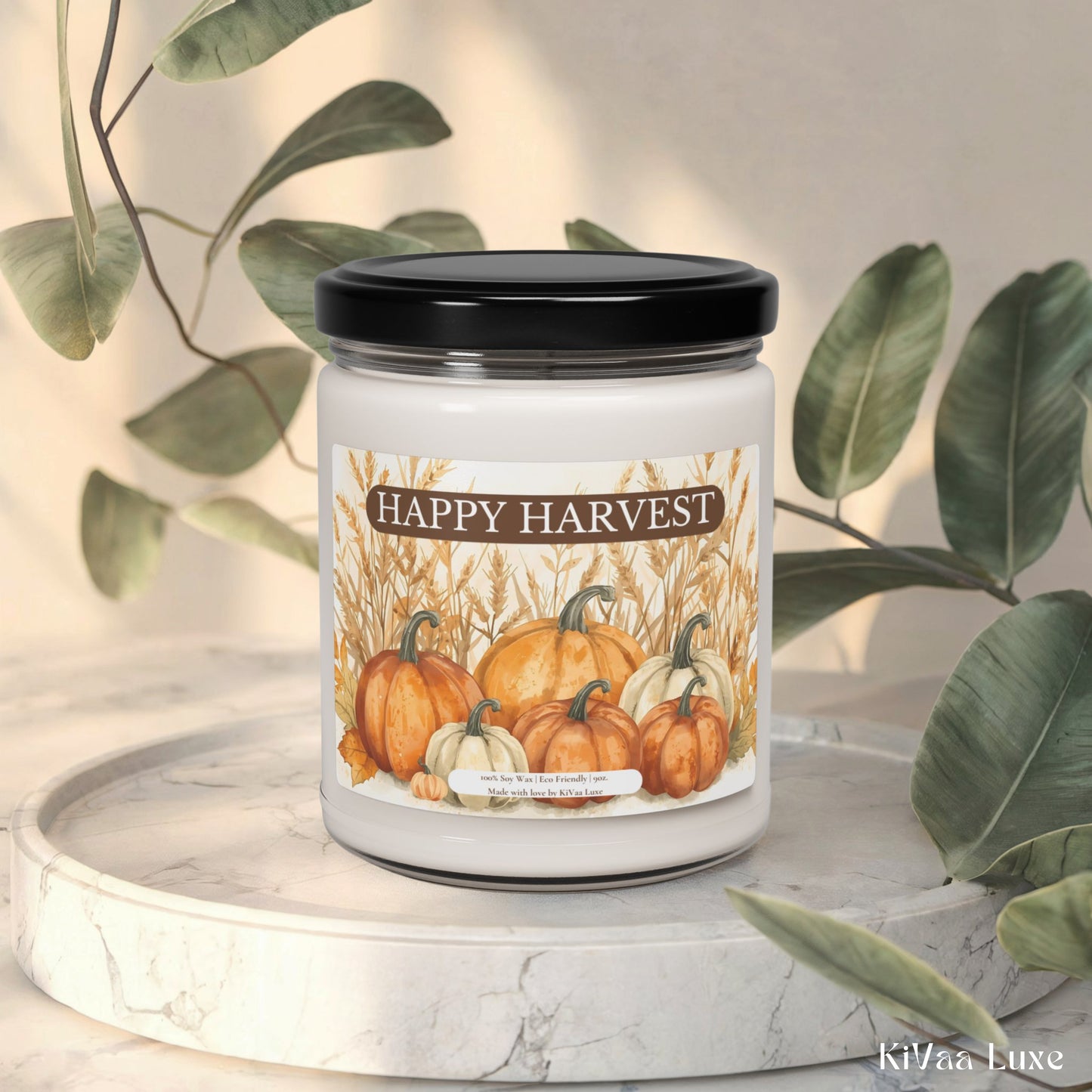 Happy Harvest Scented Soy Fall Candle