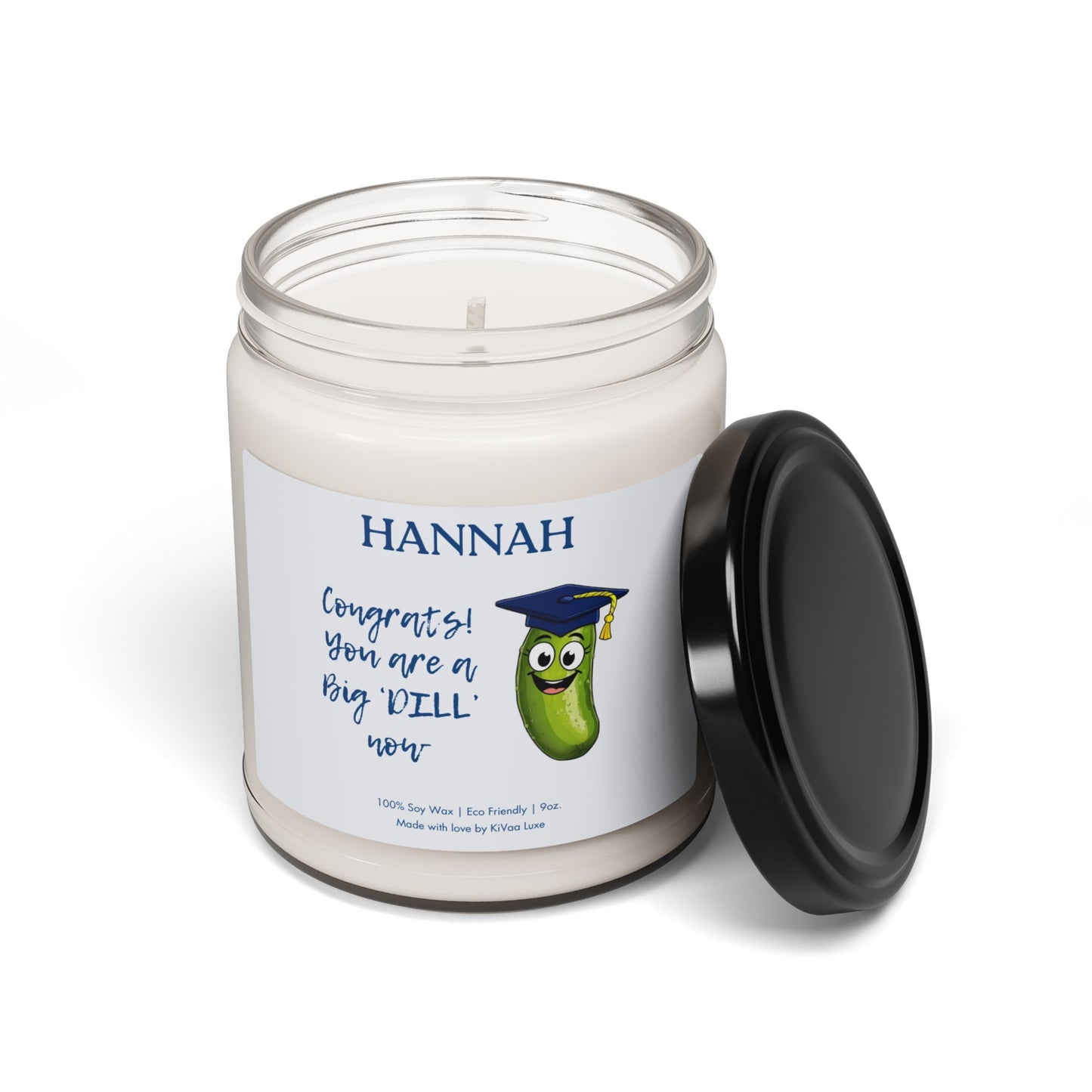Funny Personalized Graduation Candle