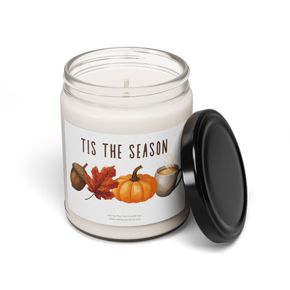 Tis The Season Fall Candle - Cinnamon Apple Spice Candle