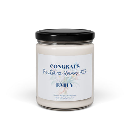 Personalized Graduation Candle