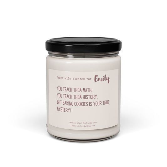 Personalized Candle For Teacher
