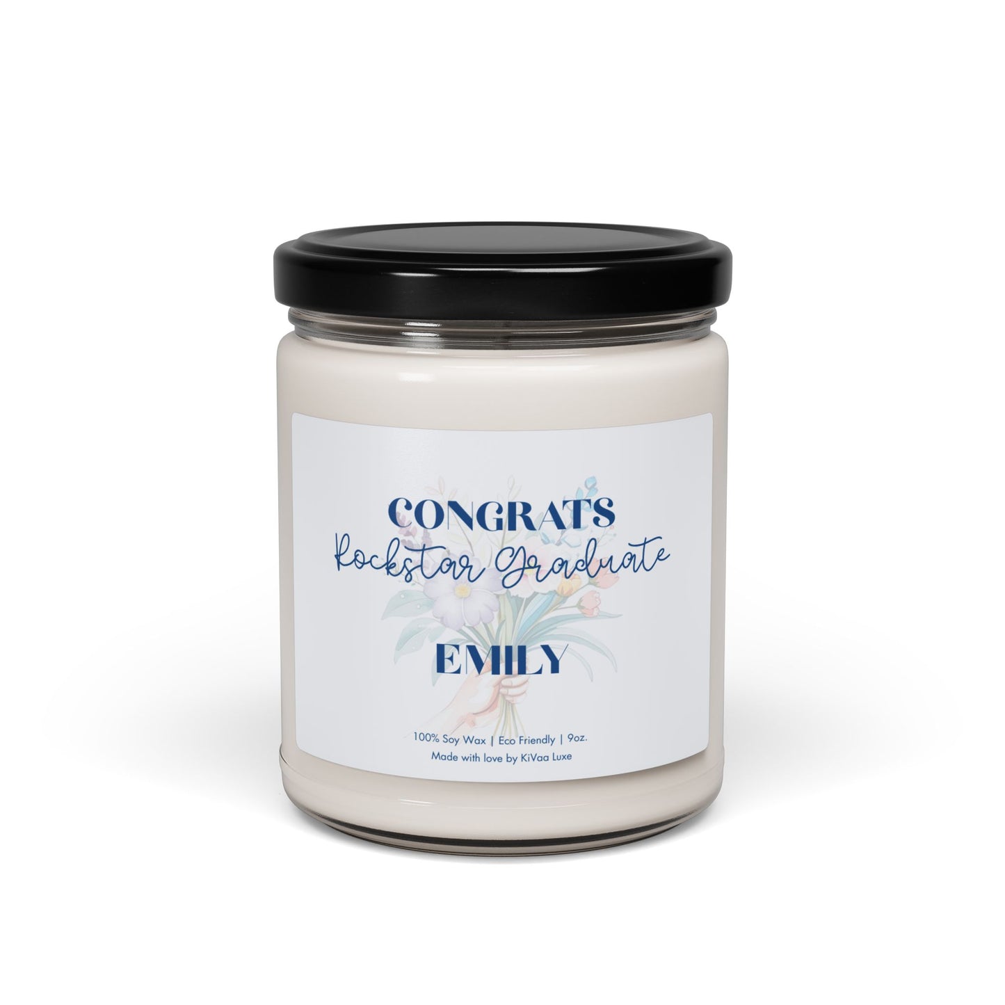 Personalized Graduation Candle