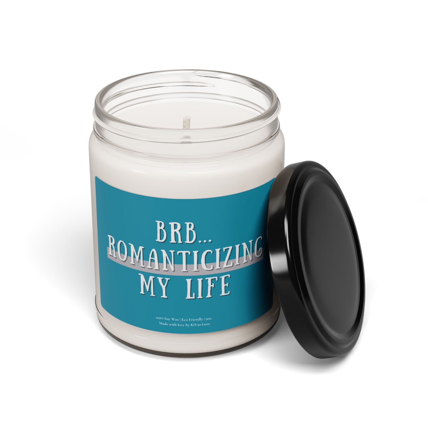 BRB Romanticizing My Life Candle – Aesthetic Soy Candle for Gen Z