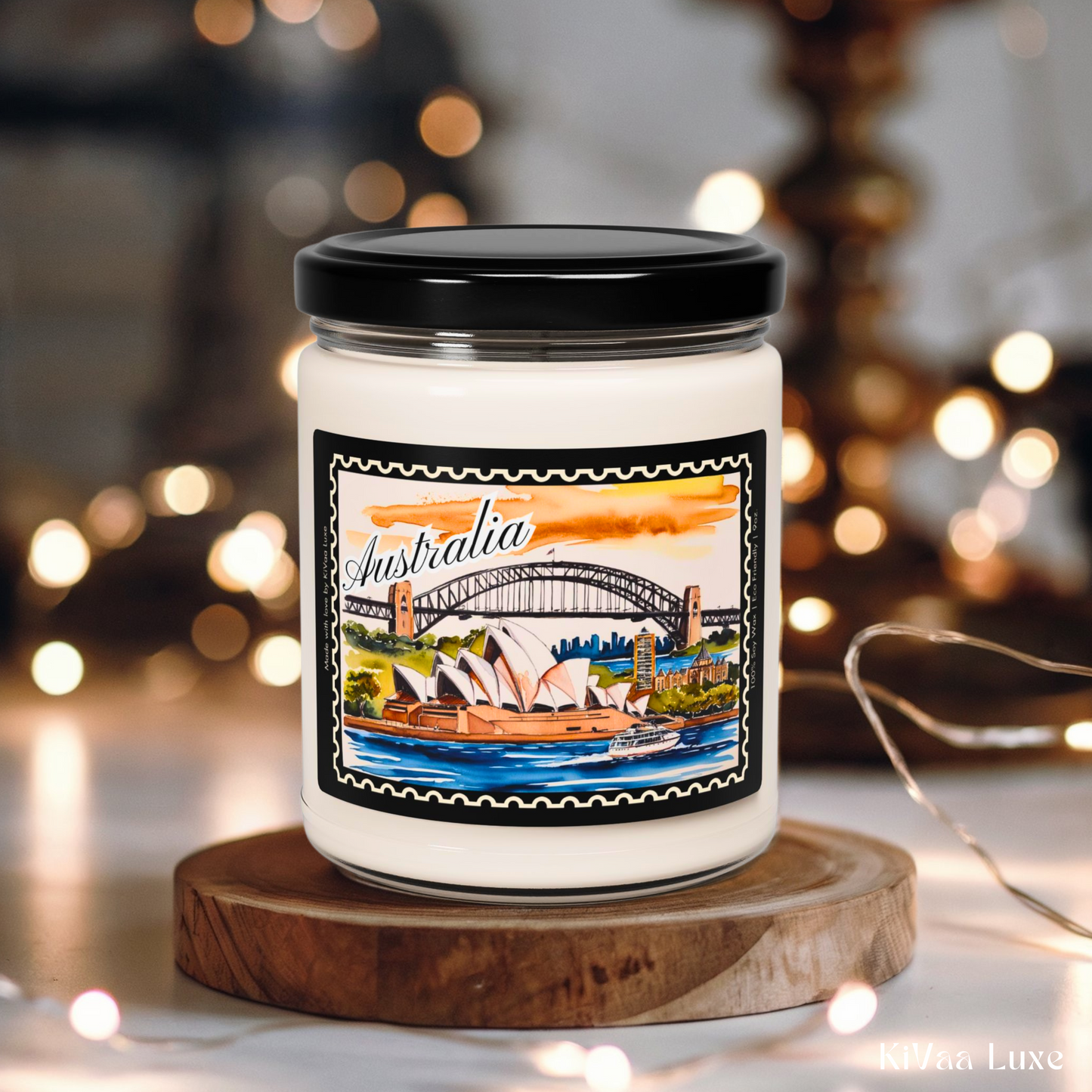 Australia Souvenir Candle Vacation Keepsake