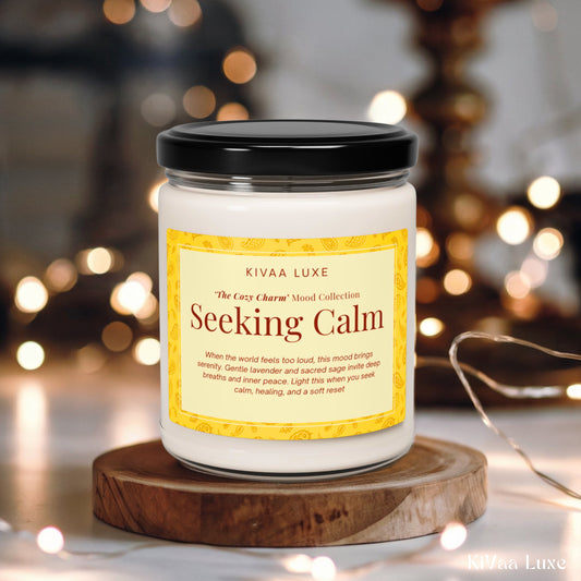 Seeking Calm Aromatherapy Mood Candle