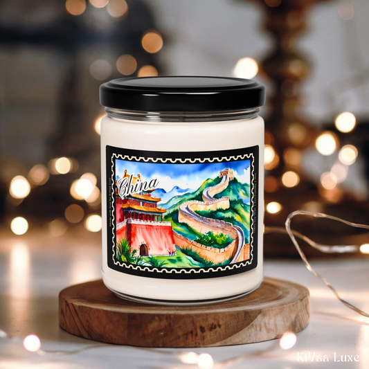 China Souvenir Candle Vacation Keepsake