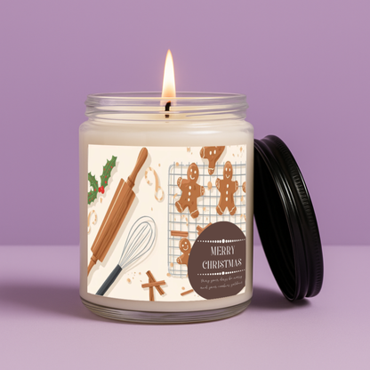 Christmas Holiday Baking Candle