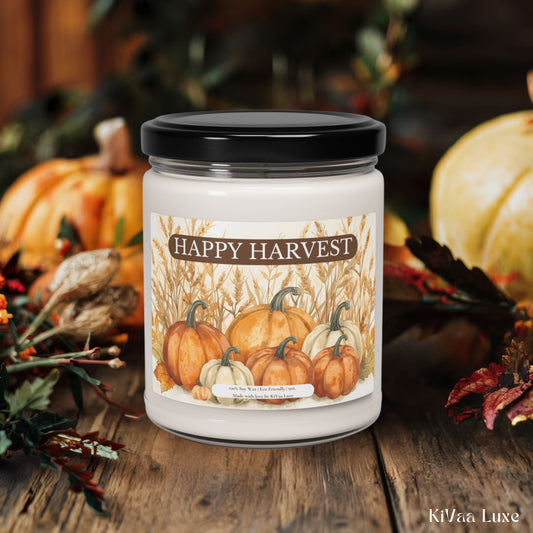 Happy Harvest Scented Soy Fall Candle