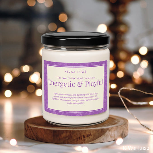 Energetic & Playful Aromatherapy Mood Candle