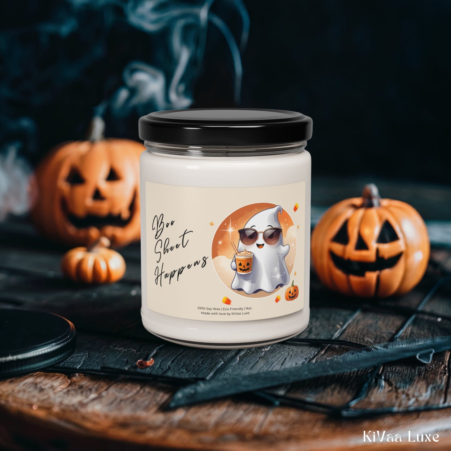 Boo Sheet Happens Candle - Funny Halloween Decor