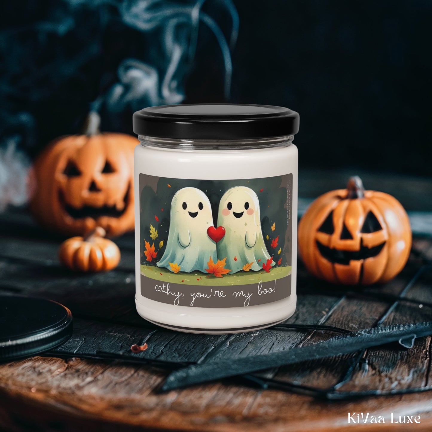Personalized Halloween  'You're My Boo' Ghost Candle