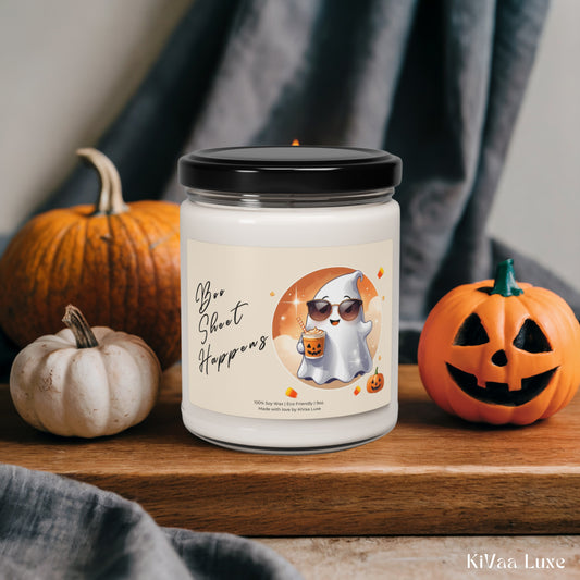 Boo Sheet Happens Candle - Funny Halloween Decor