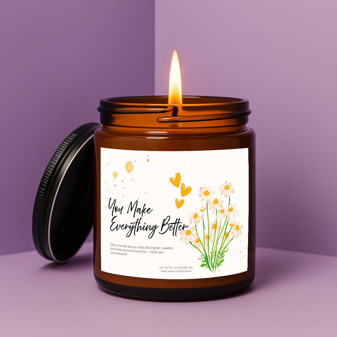 Personalized Thank You Gift for Best Friend - You Make Everything Better