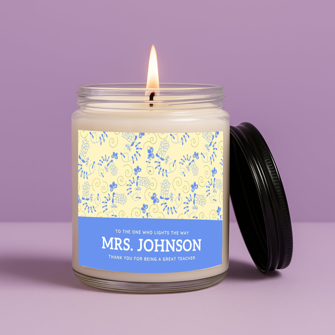 Personalized Thank You Gift for Teacher - To The One That Lights The Way