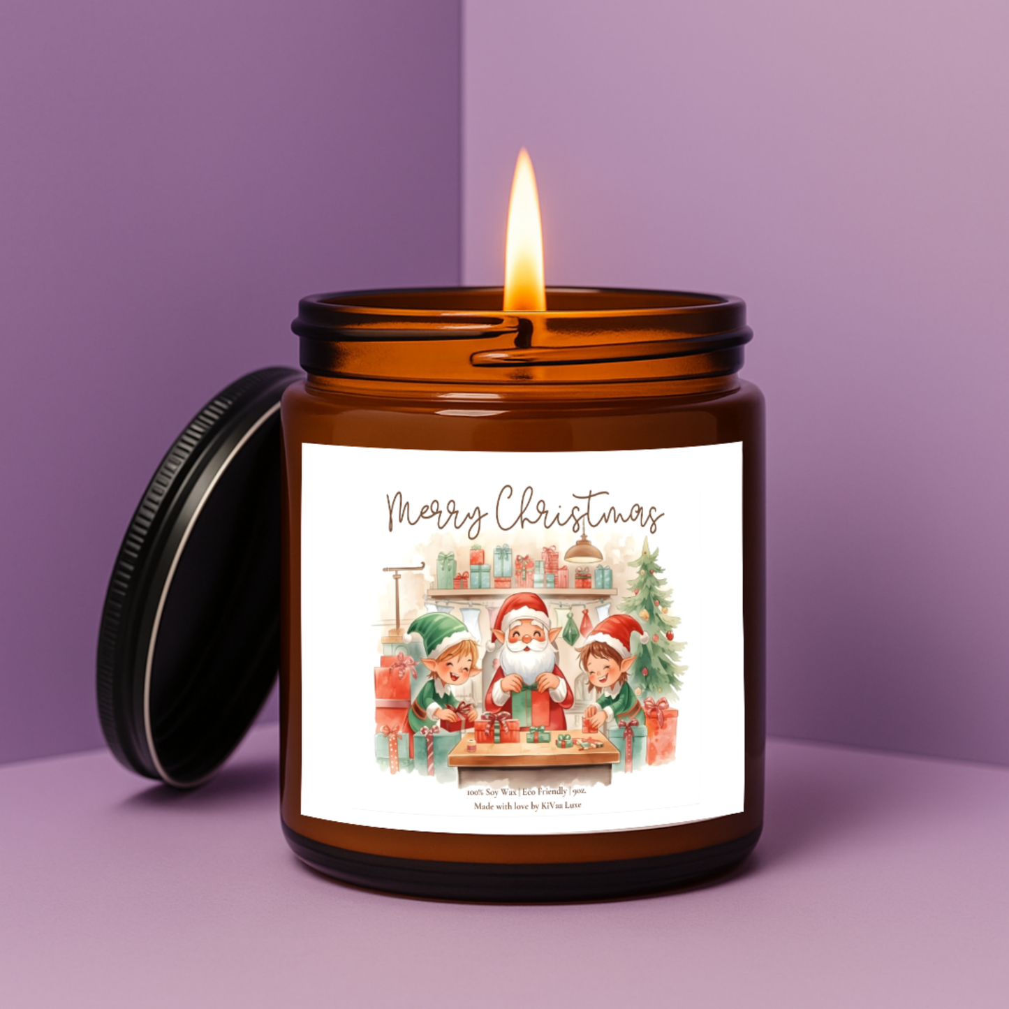 Made in Santa’s Workshop Candle