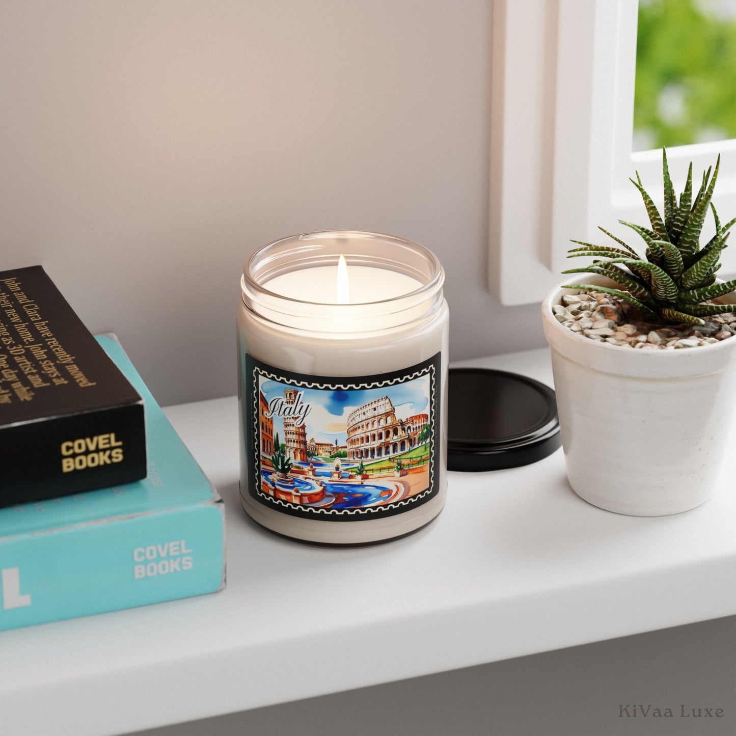 Italy Souvenir Candle Vacation Keepsake