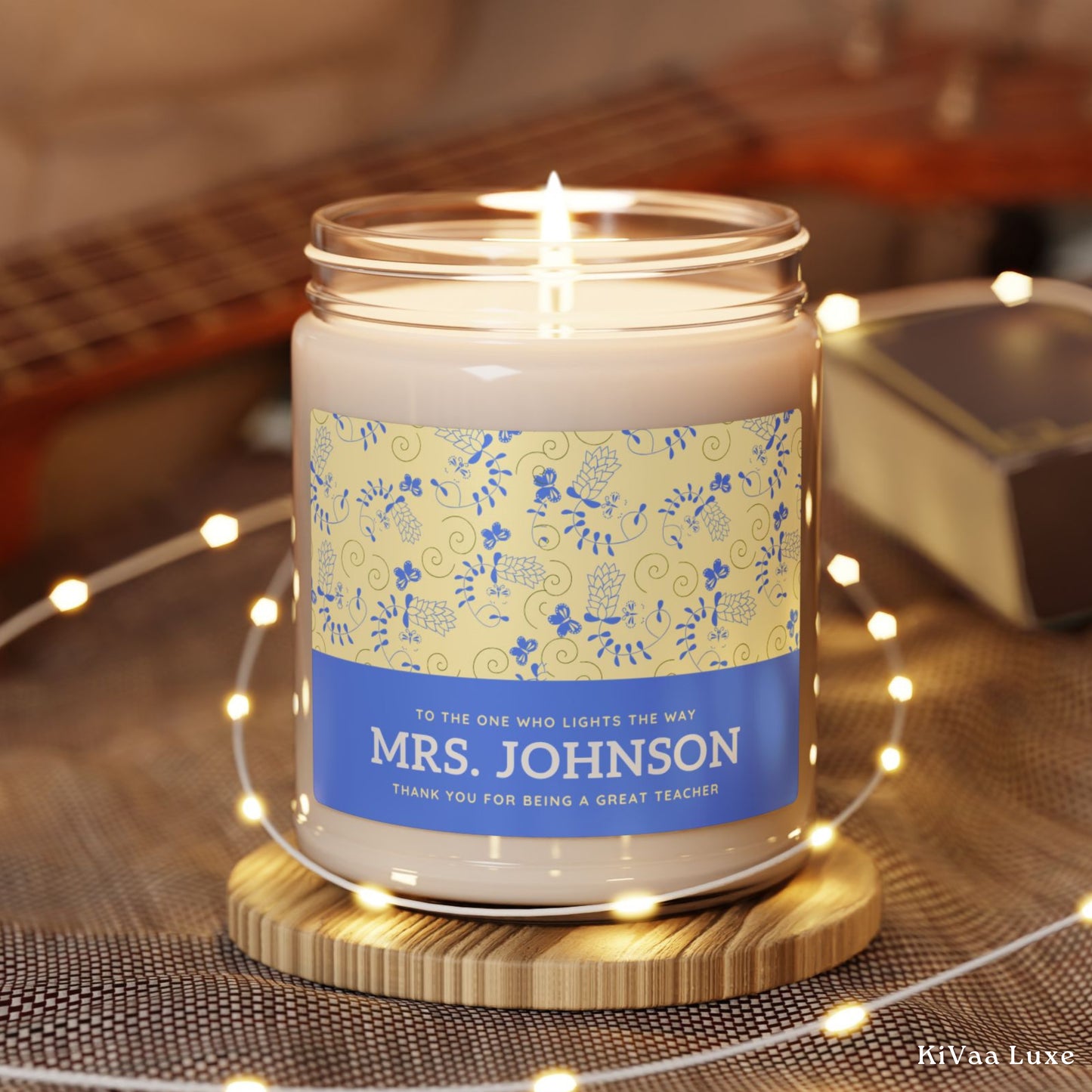Personalized Thank You Gift for Teacher - To The One That Lights The Way