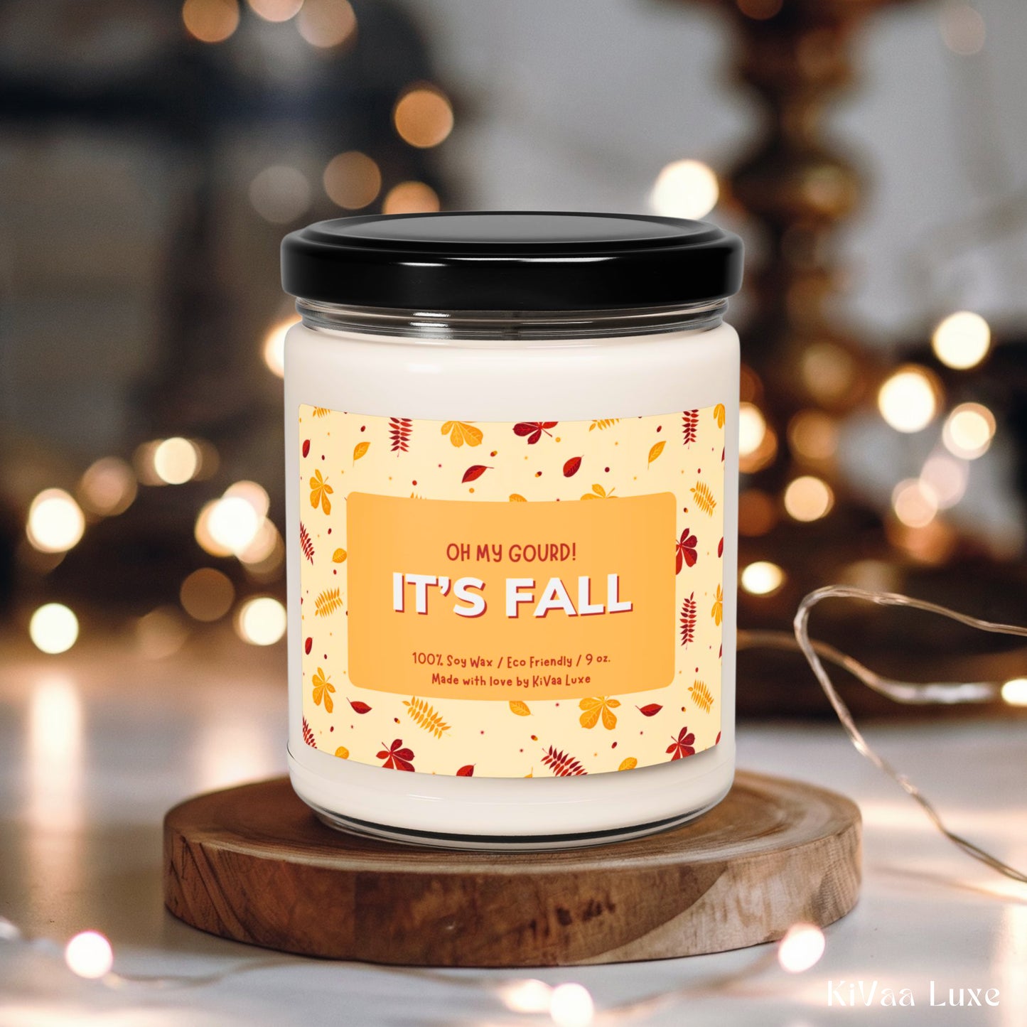 Oh My Gourd Its Fall Candle