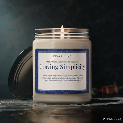Craving Simplicity Aromatherapy Mood Candle