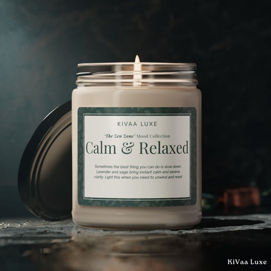 Calm & Relaxed Aromatherapy Mood Candle