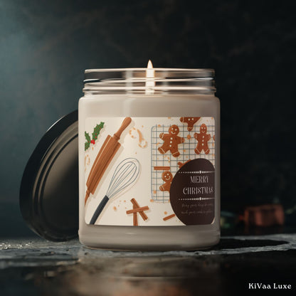 Christmas Holiday Baking Candle