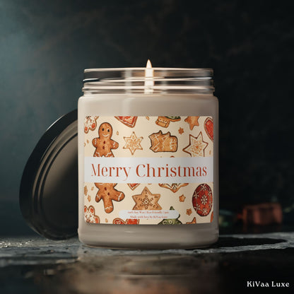 Sweet Christmas Vibes Candle – Gingerbread Cookie Candle
