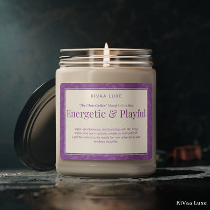 Energetic & Playful Aromatherapy Mood Candle