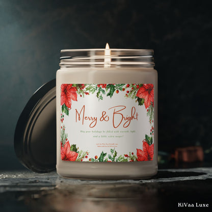 Merry & Bright Christmas Candle