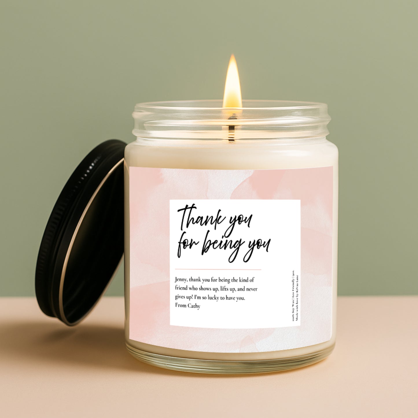 Personalized Thank You Gift for Friend