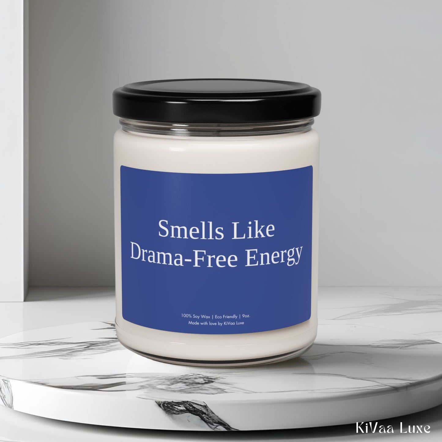 Smells Like Drama Free Energy Candle – Funny Gen Z Soy Candle