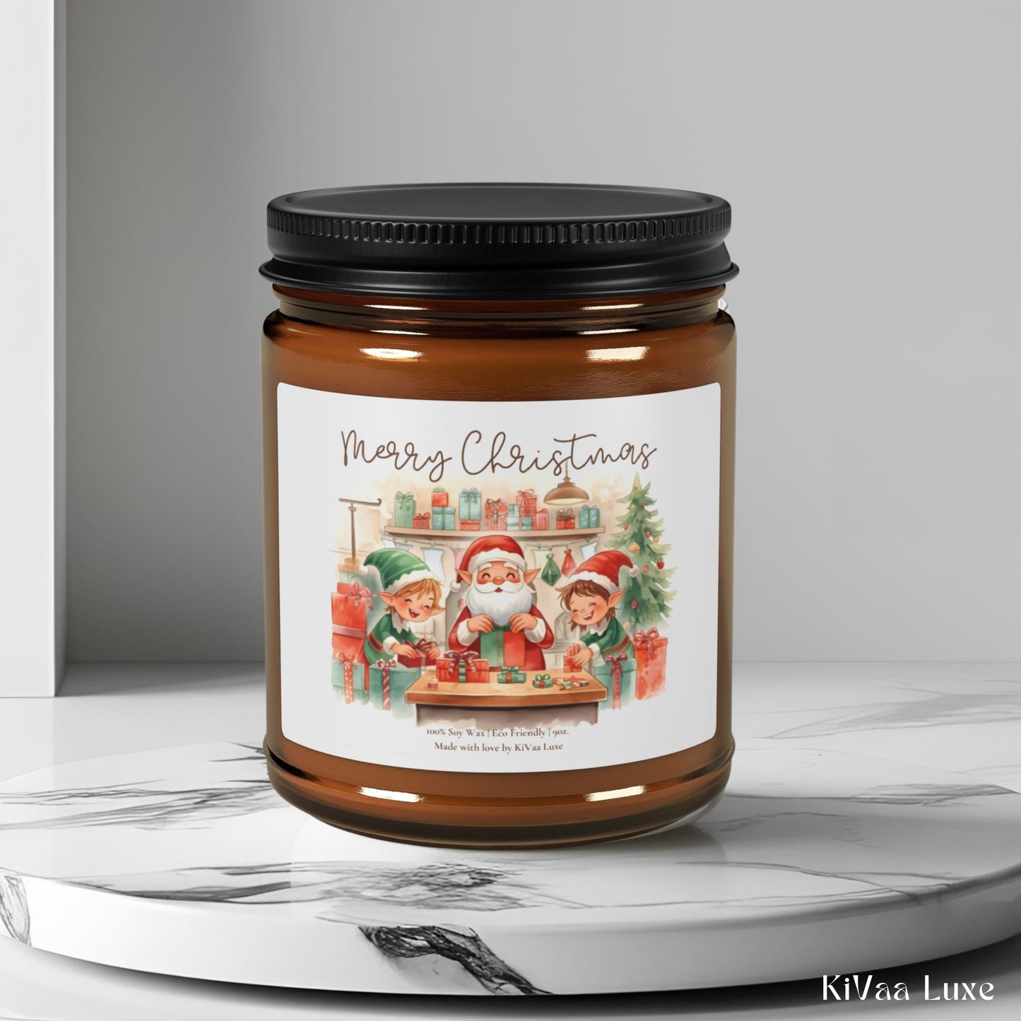 Made in Santa’s Workshop Candle