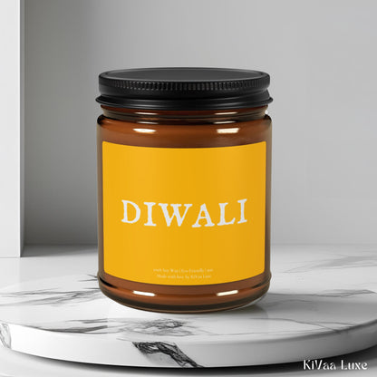 Diwali Festival Candle Minimalistic