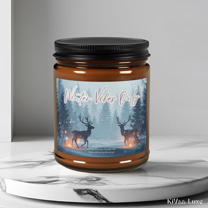 Winter Vibes Only Candle – Winter Wonderland Candle