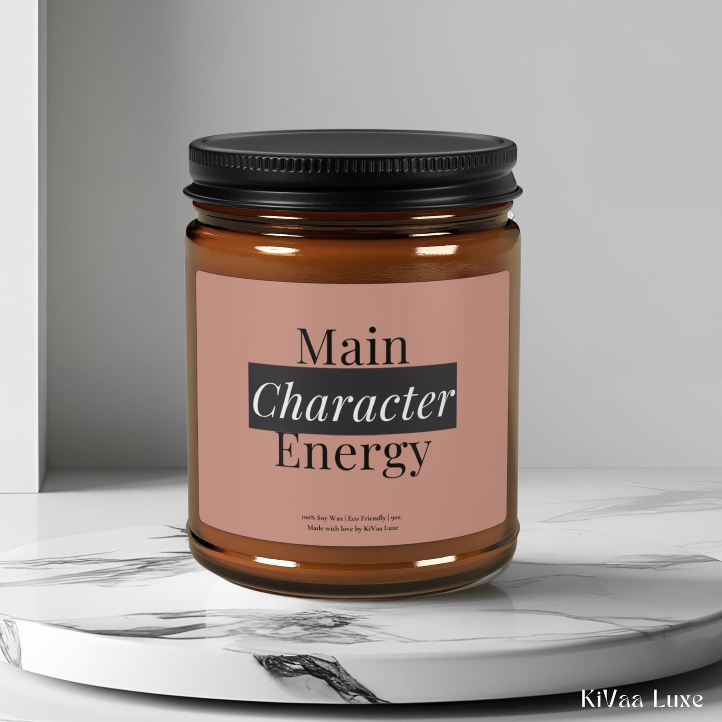 “Main Character Energy Candle – Gen Z Humor Soy Candle
