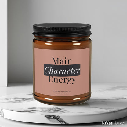 “Main Character Energy Candle – Gen Z Humor Soy Candle